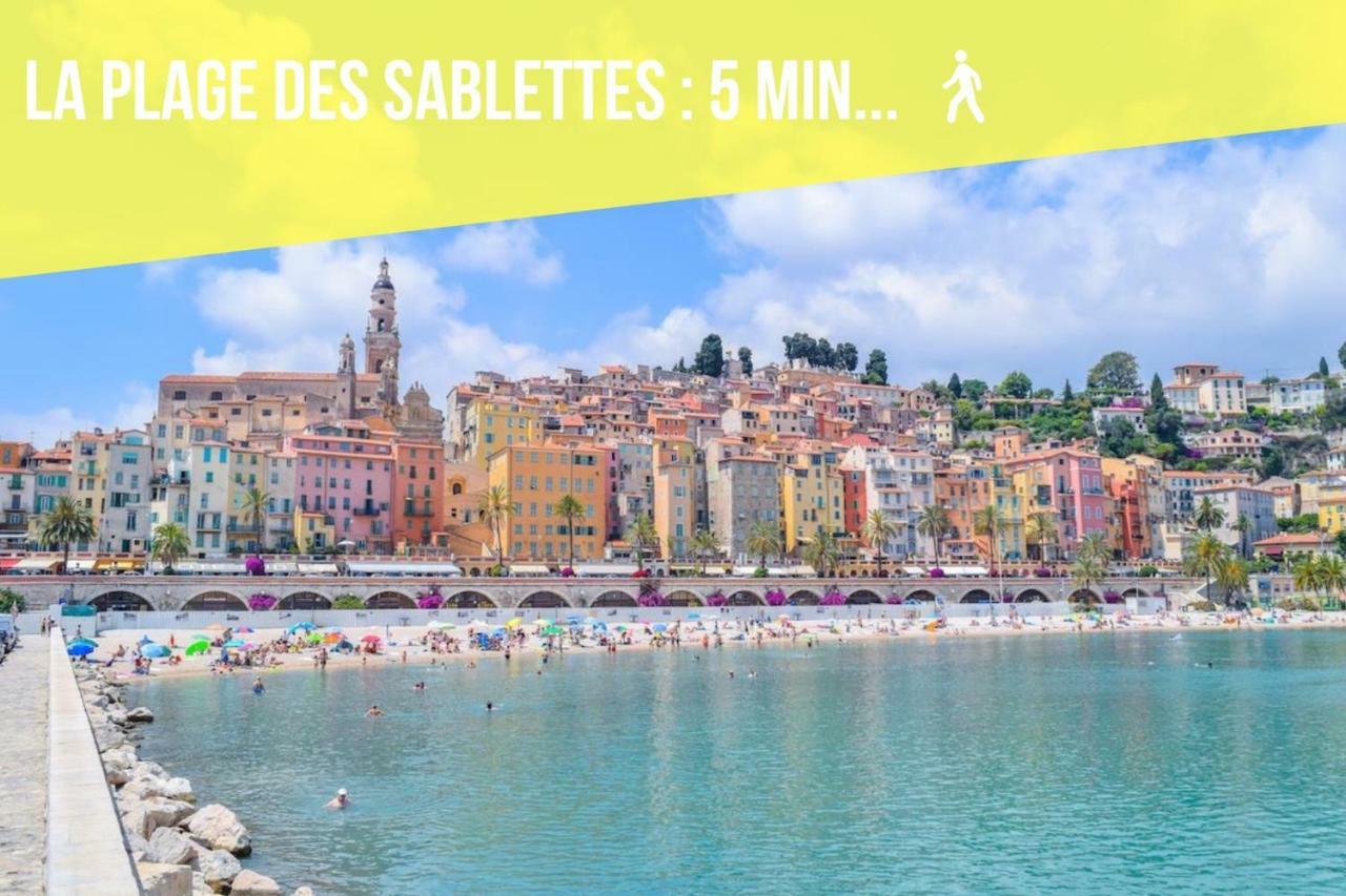 Cosy Malte Apartment Menton Exterior foto